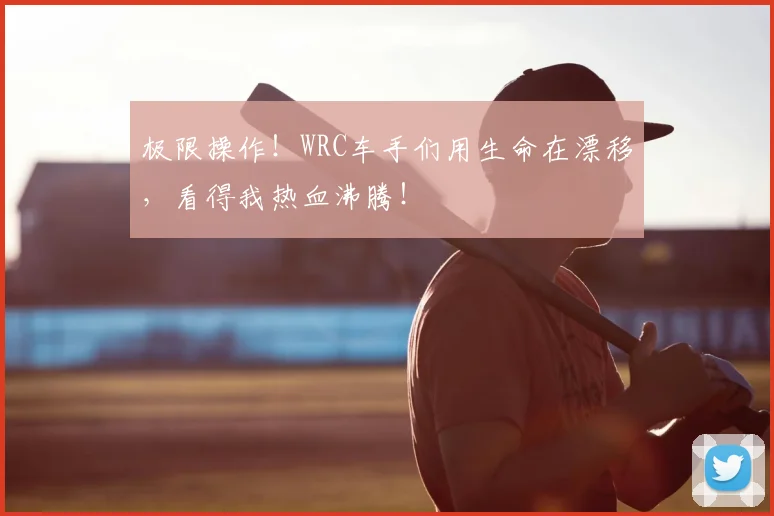 极限操作！WRC车手们用生命在漂移，看得我热血沸腾！
